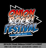 HOTSQUALL主催イベント"ONION ROCK FESTIVAL 2014"、タイムテーブル公開！