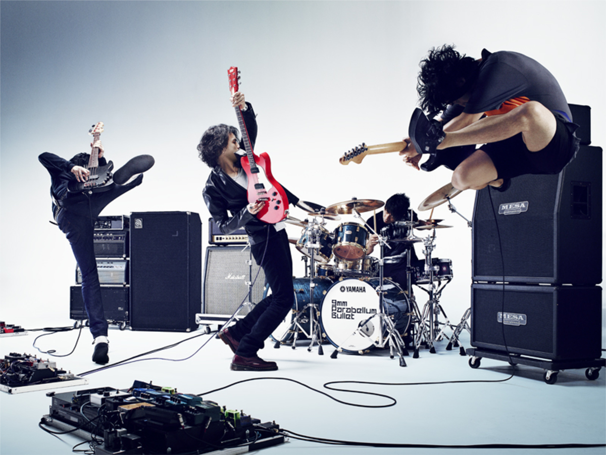 9mm Parabellum Bullet、結成10周年ツアーの各地ゲストとしてthe