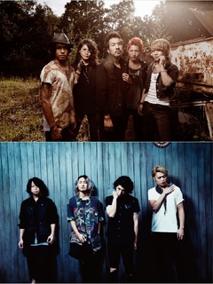 Kenta Koie（Crossfaith）＆Taka（ONE OK ROCK）、来日中のClown（SLIPKNOT）との3ショット写真を公開！