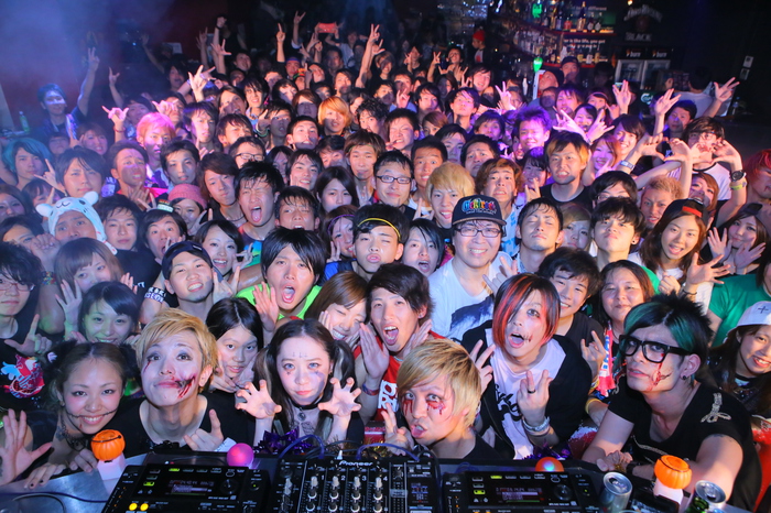 10/11東京激ロックDJパーティーVOL.83～HALLOWEEN PARTY2014＆DJ RUI卒業スペシャル～@渋谷THE GAMEのイベント・レポートをアップ！