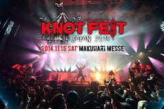 KNOTFEST JAPAN 2014の1日目ライヴ・レポートを公開！SLIPKNOT、LIMP BIZKIT、ワンオク、SiM、Crossfaithら出演、熱狂の1日を写真満載のレポートで振り返る！