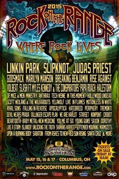 米ロック・フェス"Rock On The Range"に、SLIPKNOT、LINKIN PARK、JUDAS PRIESTら出演決定！日本からはBABYMETALが参戦！