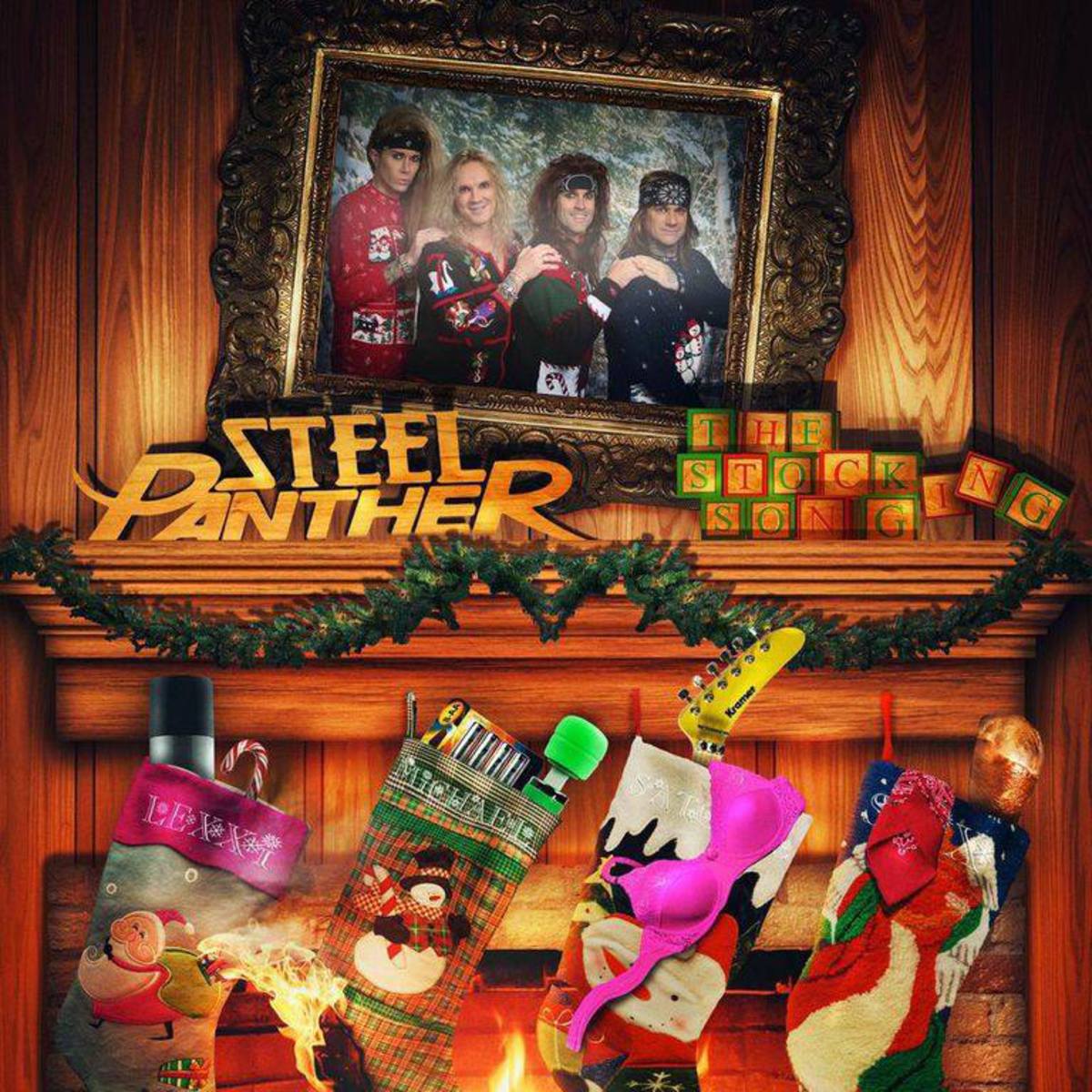 STEEL PANTHER、クリスマス・ソング「We Wish You A Merry Christmas」をカバー！新曲「The Stocking Song」のリリック・ビデオも公開