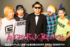 新メンバー発表！ANGRY FROG REBIRTHのインタビュー＆動画メッセージ公開！正式メンバー5人が揃い、さらなる覚醒を見せるシングルを明日リリース！Twitterプレゼントも！