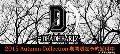 【DEADHEARTZ最新アイテムの期間限定予約がスタート！】DEADHEARTZ新作予約開始! 人気モチーフのフリー・メイソン"やアンチ・クロスなど、 オカルト風デザインが落とし込まれた7部丈ラグランをはじめシャツやキャップなど注目のアイテムが勢ぞろい！