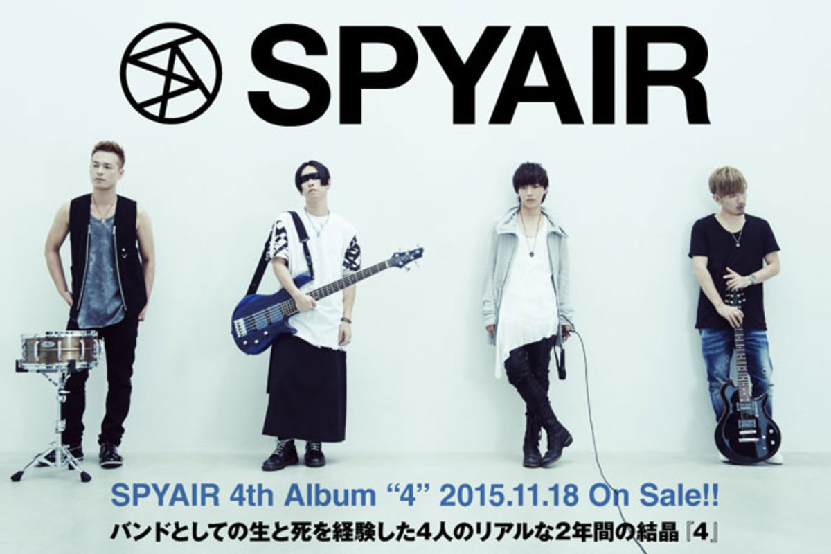 SPYAIR最新インタビュー含むニュー・アルバム特設ページ公開