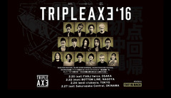 SiM × coldrain × HEY-SMITHの合同企画"TRIPLE AXE TOUR'16"、2月に東名阪＋沖縄で開催決定！