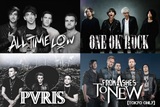 ALL TIME LOW、ONE OK ROCK、PVRISが出演する"ONE THOUSAND MILES TOUR 2016"、東京公演にFROM ASHES TO NEW出演！オープニング・アクトも決定！ 