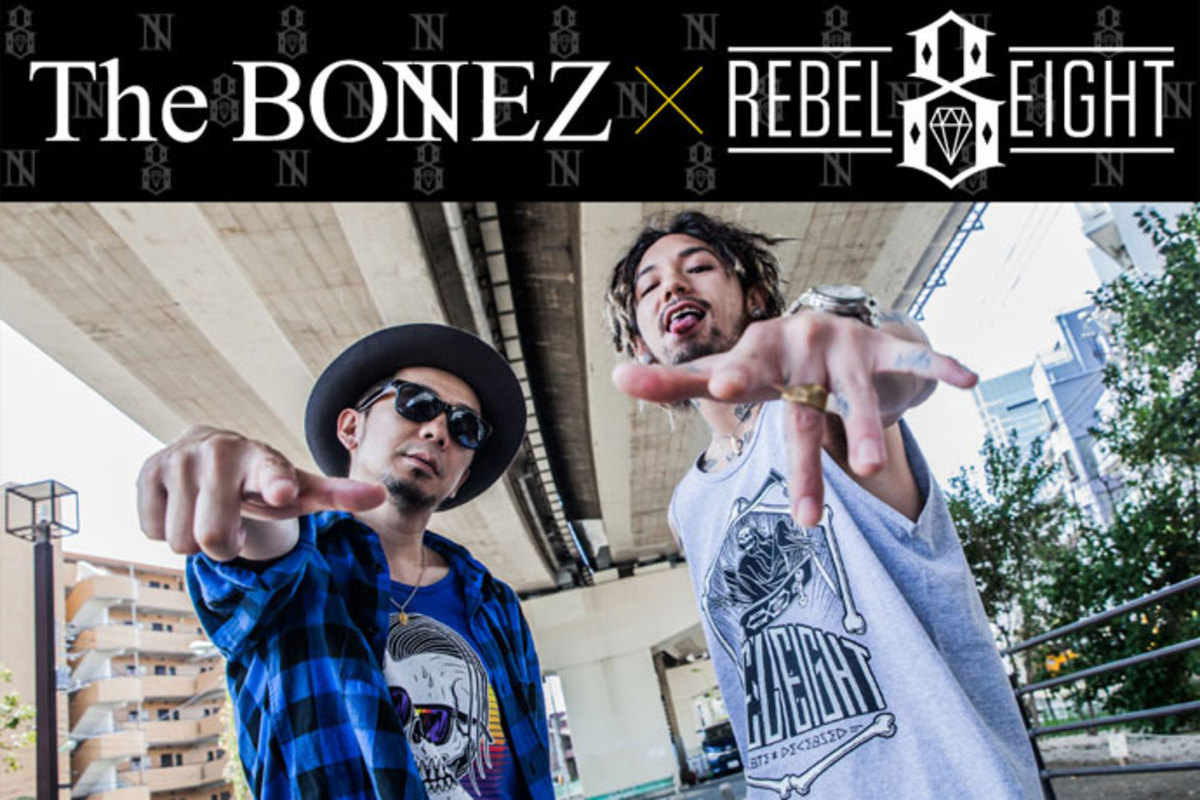 The Bonez Rebel8 スペシャル コラボが実現 Jesse Vo Gt T Uyo Hi Ba ファッション対談 Rebel8着用撮り下ろしギャラリー含む特設ページ公開 激ロック ニュース