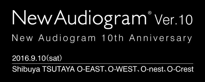 9/10に渋谷にて開催されるライヴ・イベント"New Audiogram ver.10"、第3弾出演アーティストに9mm Parabellum Bullet、COMEBACK MY DAUGHTERSが決定！