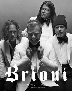 METALLICA、イタリアの紳士服ブランド"Brioni"のキャンペーン広告撮影風景を収めたメイキング映像公開！