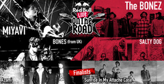 The BONEZ、MIYAVI、SALTY DOGら出演"RED BULL LIVE ON THE ROAD"ファイナル、いよいよ本日川崎CLUB CITTA'にて開催！