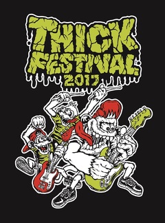 SECRET 7 LINE主催フェス"THICK FESTIVAL 2017"、第1弾出演アーティストにROACH、AIR SWELL、THE CHERRY COKE$ら決定！