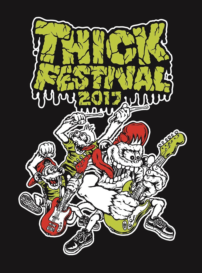 SECRET 7 LINE主催フェス"THICK FESTIVAL 2017"、第1弾出演アーティストにROACH、AIR SWELL、THE CHERRY COKE$ら決定！