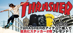 THRASHERからPEANUTSの異色のコラボ・アイテムをはじめS/Sシャツなどが一斉新入荷！