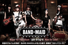 BAND-MAIDのインタビュー＆動画メッセージ含む特設ページ公開！国内外でのツアー経験を高い熱量で活かし、バンドの可能性も追求した挑戦的で挑発的なメジャー1stアルバムを本日リリース！