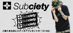 Subciety (サブサエティ)からL/SシャツやUSA.コットンを仕様した春～夏活躍のBIGサイズTシャツ、9MCからはリングなどが新入荷！