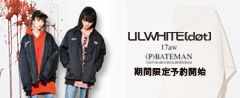 LILWHITE(dot) （リルホワイトドット）最新作期間限定予約受付中！秋冬活躍のMA1コーチJKTをはじめパーカー、Ｔシャツなど注目のアイテムが多数登場！