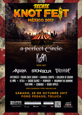 SLIPKNOT主催フェス"KNOTFEST MEXICO 2017"、出演アーティストにホルモン、KORN、STONE SOUR、BFMV、COB、ATTILA、PERIPHERYら決定！