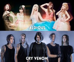 "LOUD PARK 17"、オープニング・アクトにAldious、CRY VENOM出演決定！