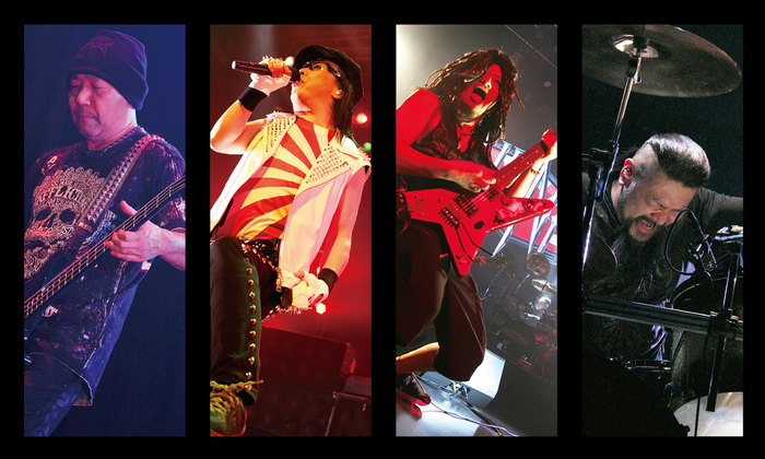 LOUDNESS、名盤『8186 LIVE』再現ツアーのライヴ音源＆オリジナル盤リマスタリング作品を12/13にリリース決定！ 映像作品も同時発売！