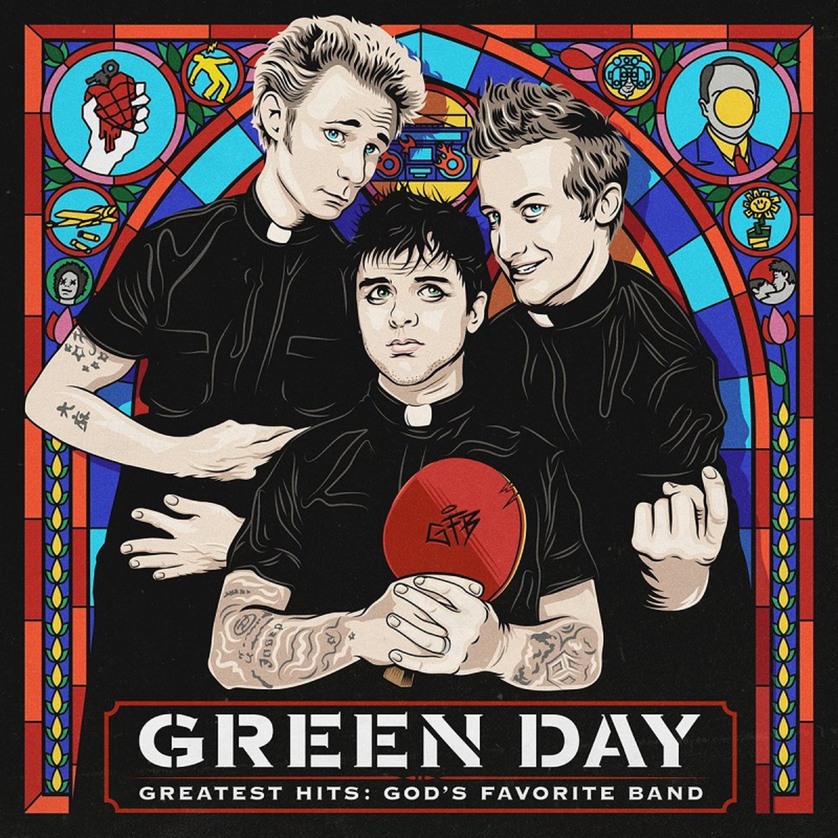 Green Day ベストアルバム サイン入り GREEN DAY、本日リリースのベスト・アルバム『Greatest Hits: God's