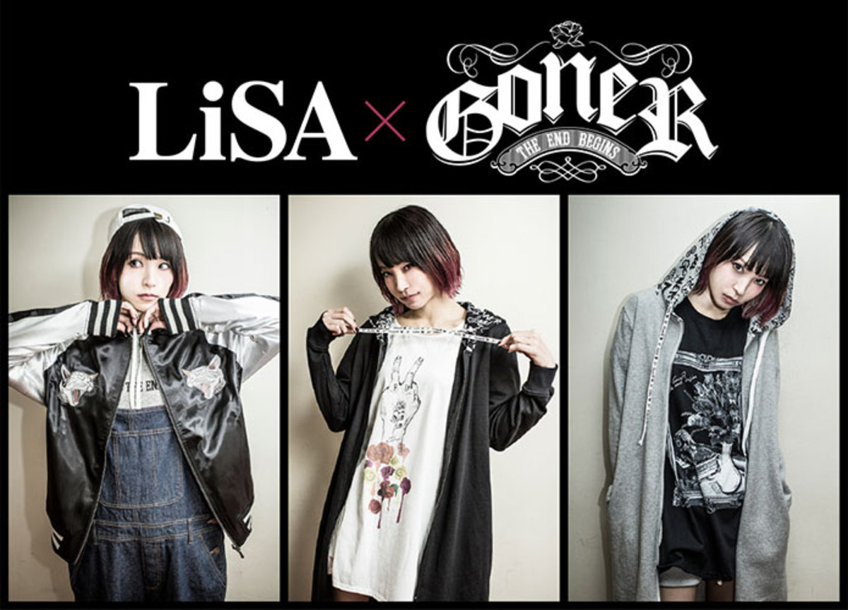 LiSA×GoneR特設ページ公開！名古屋拠点ブランド GoneRとLiSAのコラボ 