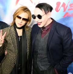 YOSHIKI（X JAPAN／Dr/Pf）、MARILYN MANSONとレコーディング中であることが明らかに！ 映画"WE ARE X"プレミア・ワールド・ツアー動画公開！