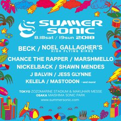 "SUMMER SONIC 2018"、第1弾出演アーティストにNICKELBACK、MASTODONら10組出演決定！"SONICMANIA"にNINE INCH NAILSも！