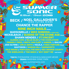 "SUMMER SONIC 2018"、第2弾出演アーティストにMike Shinoda of LINKIN PARK、QUEENS OF THE STONE AGE、MARMOZETSら20組決定！大阪公演にNINE INCH NAILS出演も！