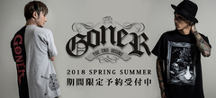 GoneR (ゴナー)最新作、"超"期間限定予約開始！左右異なるカラーを使用したユニークなＴシャツをはじめ、人気のレディース・アイテムなどが登場！