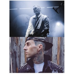 Wes Borland（LIMP BIZKIT）×Travis Barker（BLINK-182）、新たなコラボ・プロジェクトを始動！