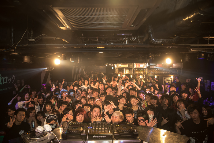 2/10開催"東京激ロックDJパーティー EDGE-CRUSHER VOL.121"、写真満載レポートを公開！
