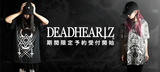 DEADHEARTZ最新作、期間限定予約中！ブランドらしい世界観が窺える総柄Ｔシャツをはじめ、メッシュ・ショーツやスマホ・ケースなどが登場！