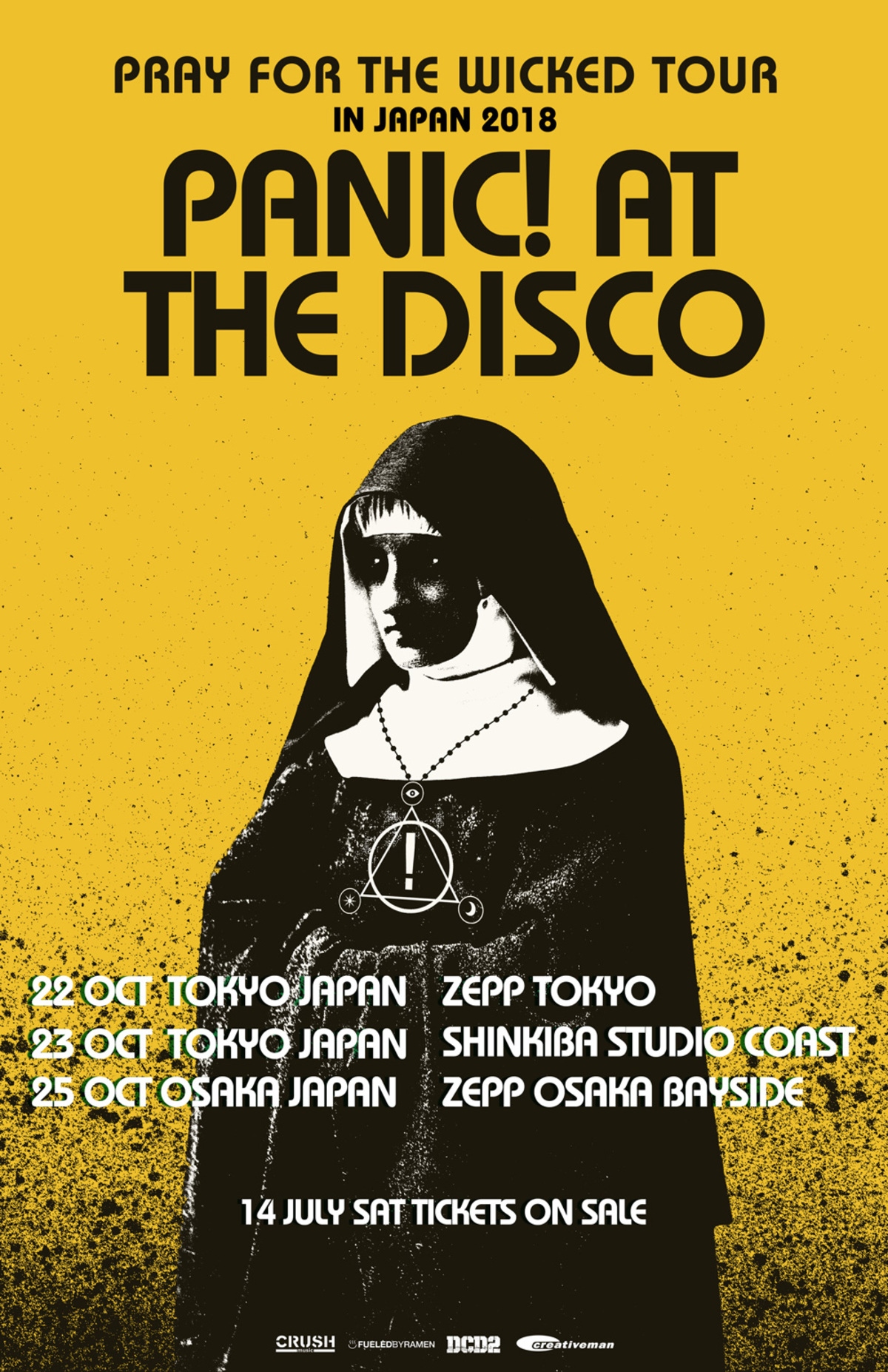 panic at the disco japan tour