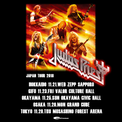 メタル・レジェンド JUDAS PRIEST、11月に全国5ヶ所での来日公演が決定！