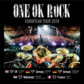 ONE OK ROCK、2/13に約2年ぶりニュー・アルバム『Eye of the Storm 