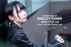 FABLED NUMBER、彼女 IN THE DISPLAY、SALTY DOG、RED in BLUEら出演！11/17下北沢にて開催の新たなサーキット・イベント "SHIMOKITAZAWA SNAZZY TUNES"、タイムテーブル公開！