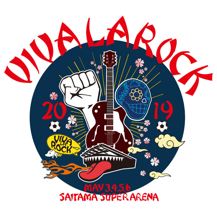 5/3-6開催の"VIVA LA ROCK 2019"、第1弾アーティストにSiM、The BONEZら20組決定！