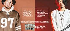 T$UYO$HI(The BONEZ / PTP)＆KATSUMA(coldrain)がディレクションを務めるMSMLの最新アイテムが一斉新入荷！今なら先着で『W.A.Y.』最新号を先着でプレゼント！