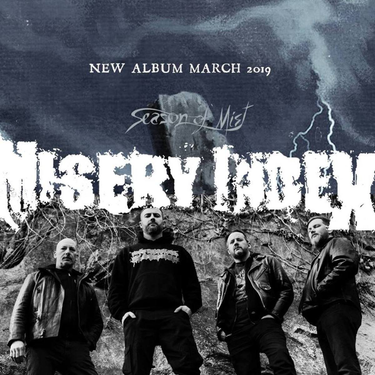 米メリーランド発のデス・メタル・バンド MISERY INDEX、来年3/8リリースのニュー・アルバム『Rituals Of Power』より「New  Salem」MV公開！ | 激ロック ニュース