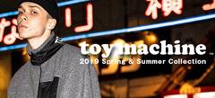 TOY MACHINE（トイ・マシーン）からトレンドのハーフZIPを採用したパーカーやスウェットなどが新入荷！