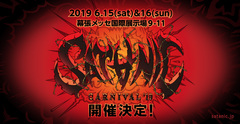 PIZZA OF DEATH主催イベント"SATANIC CARNIVAL'19"、今年も幕張メッセにて2デイズで開催決定！