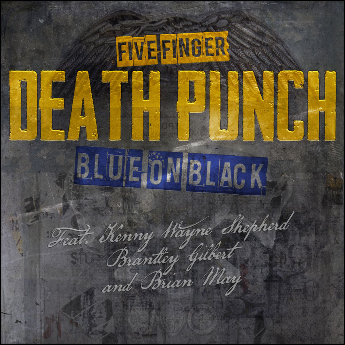 FIVE FINGER DEATH PUNCH、Brian May（QUEEN）らをフィーチャーした「Blue On Black」新バージョン ...