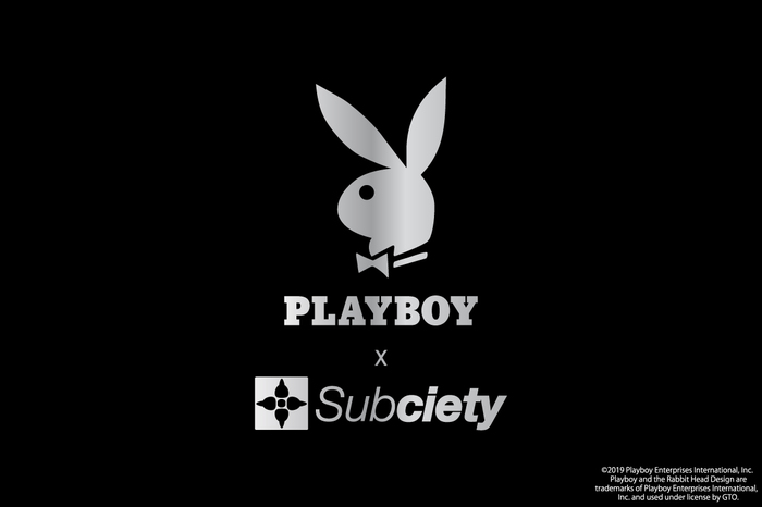 Subciety (サブサエティ)×PLAYBOY、PLAYBOYのロゴである『RABBIT HEAD』を取り入れたコラボ・アイテムなど期間限定予約受付中！