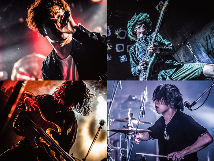 RED in BLUE、8/21に販売店舗限定シングル「FRANKEN MUSIC」リリース決定！9月に東京＆広島でレコ発イベント開催、地元広島は無料ワンマン・ライヴ！