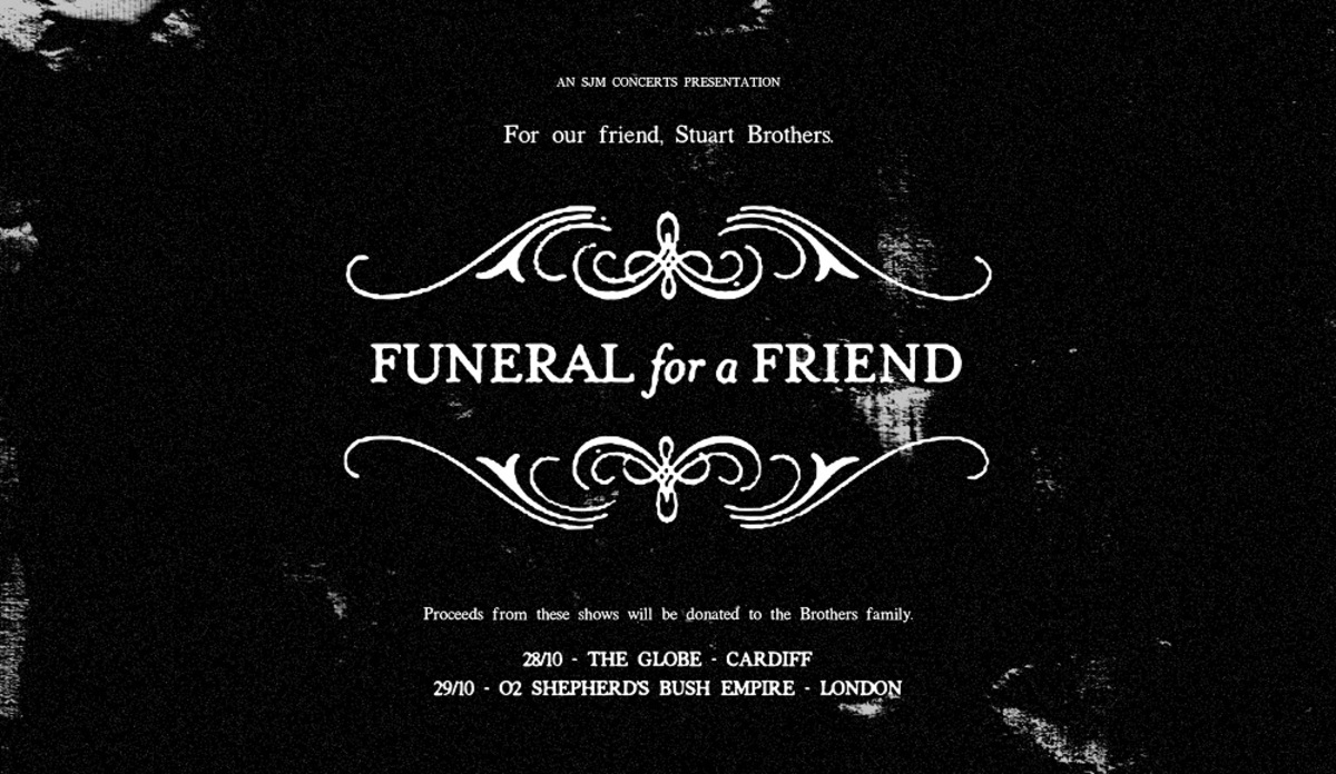 2016年に解散したFUNERAL FOR A FRIEND、10月イギリスにてベネフィット・ショーのために限定復活！ 激ロック ニュース