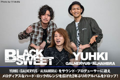 BLACK SWEET × YUHKI（GALNERYUS／ALHAMBRA）の座談会公開！BLACK SWEETニュー・アルバム完成記念！二人三脚で制作に取り組んだサウンド・プロデューサーとのスペシャル座談会実現！