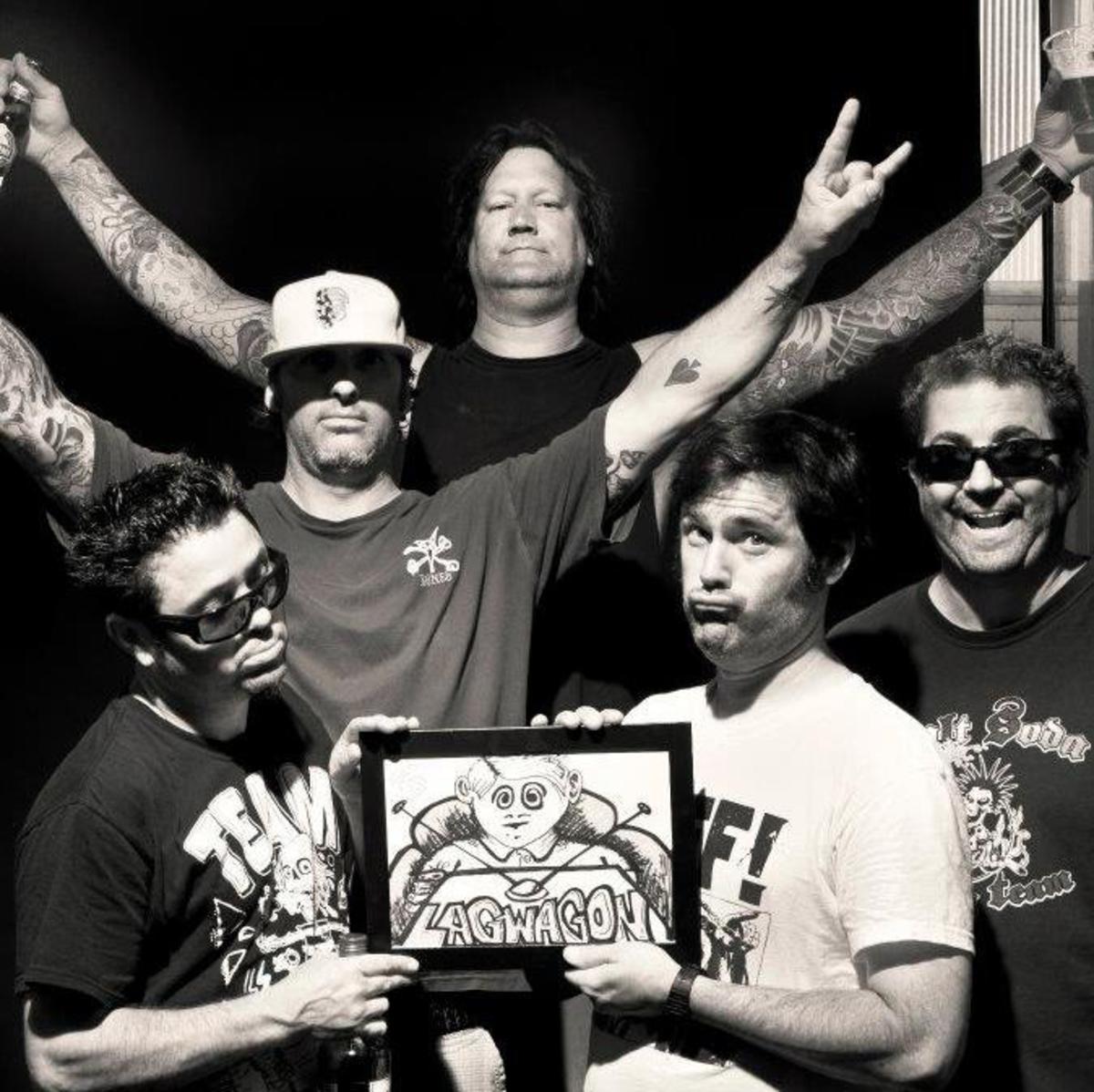 来年3月に来日予定のLAGWAGON、ニュー・アルバム『Railer』より