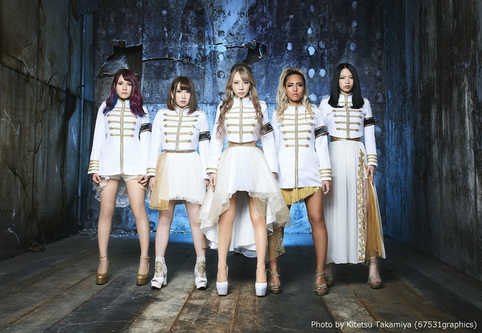 LOVEBITES、本日2/19リリースの1stシングル表題曲「GOLDEN DESTINATION」MV公開！